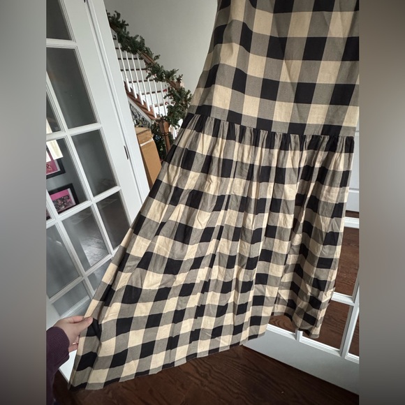 NWT Anthropologie SER.O.YA Ayden Linen Blend Sleeveless Drop-Waist Maxi Dress - Picture 4 of 9